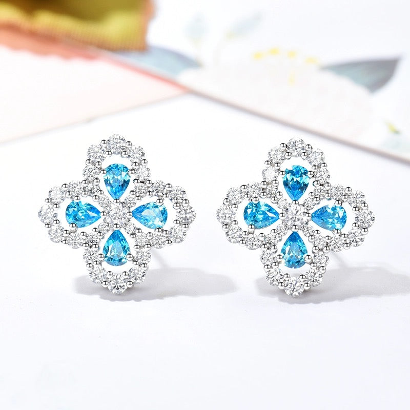 [Peak]LOOP EARRINGS FULL MOTIF DIAMOND 16MM