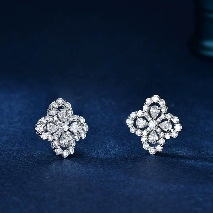 [Peak]LOOP EARRINGS FULL MOTIF DIAMOND 16MM