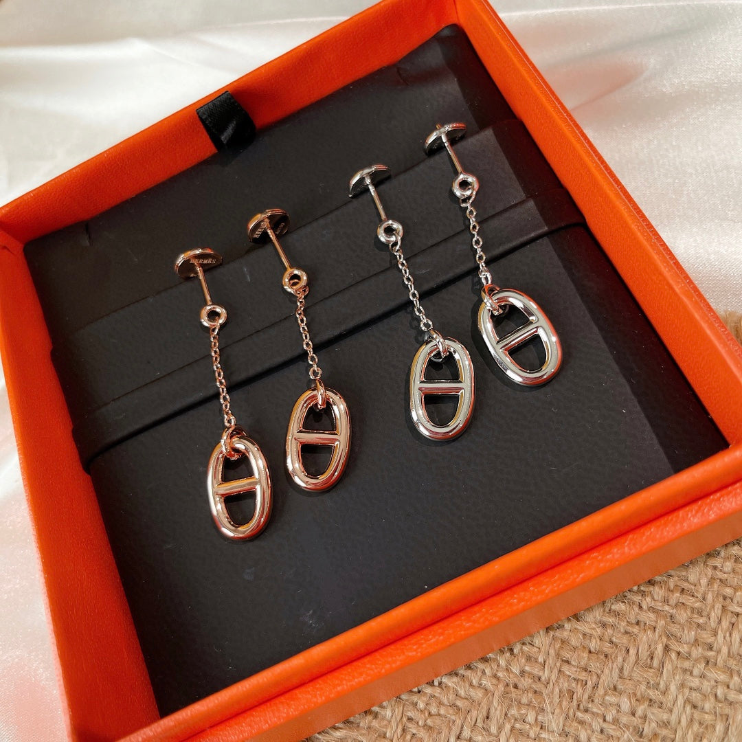 [Peak]CHAINE TASSEL EARRINGS