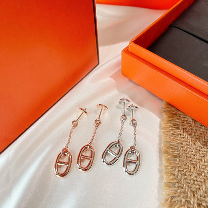 [Peak]CHAINE TASSEL EARRINGS