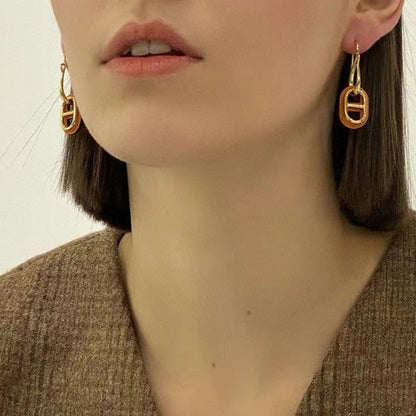 [Peak]HM O'MAILLON GOLD EARRINGS