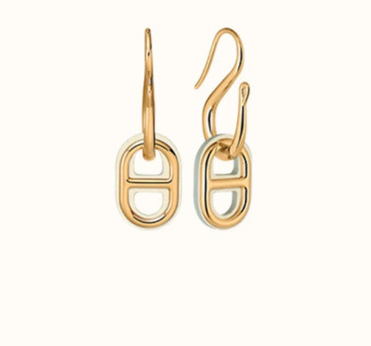 [Peak]HM O'MAILLON GOLD EARRINGS