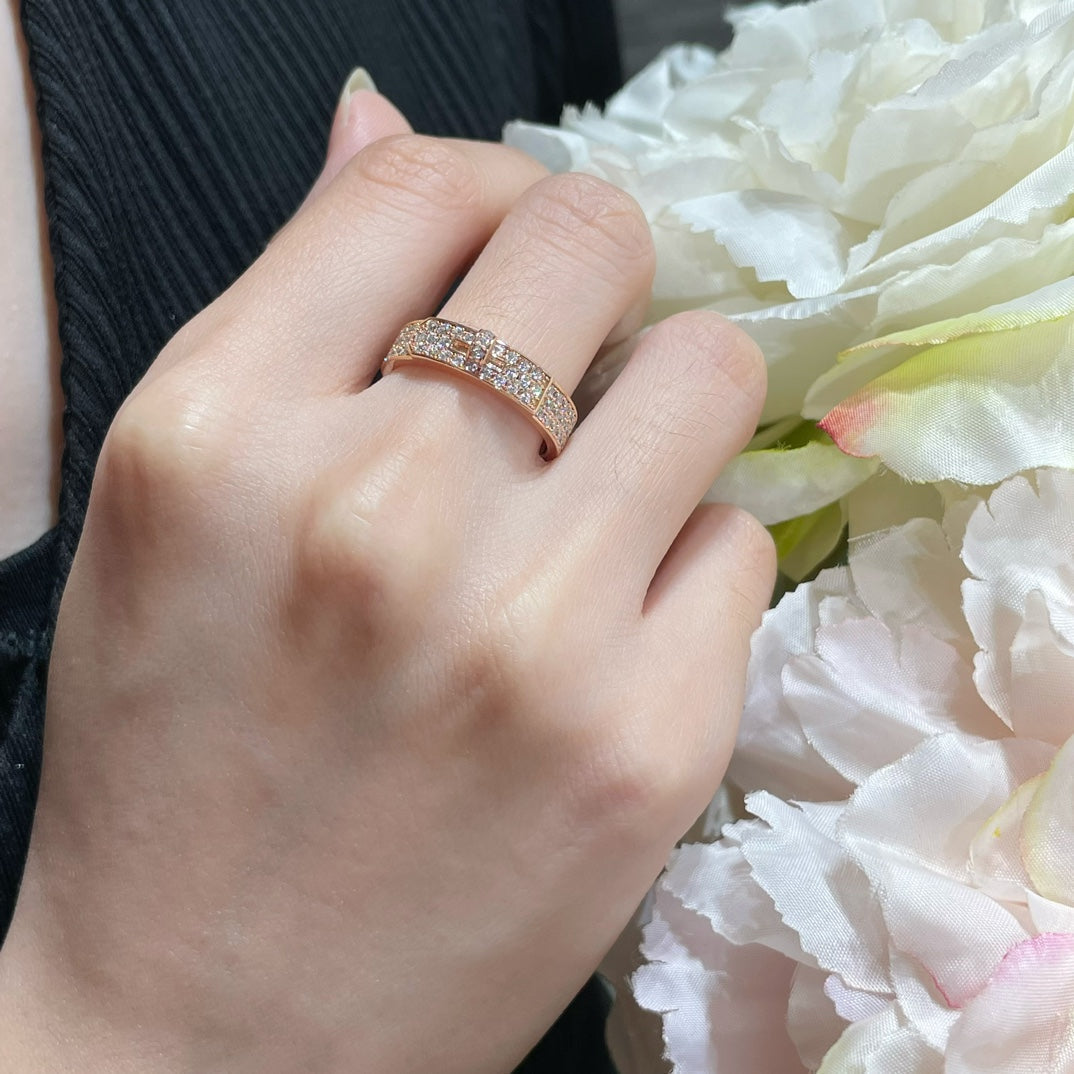 [Peak]KELLY ROSE GOLD DIAMOND RING
