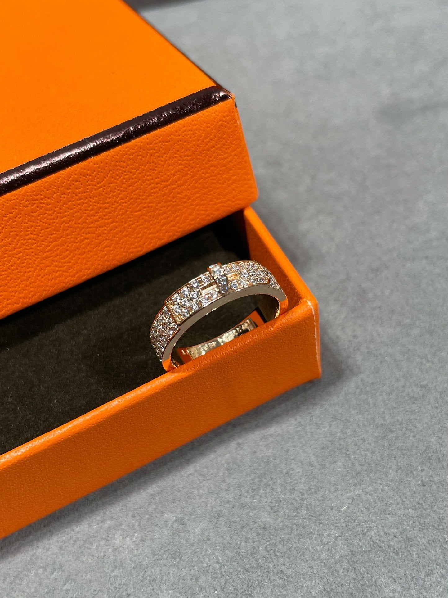 [Peak]KELLY ROSE GOLD DIAMOND RING