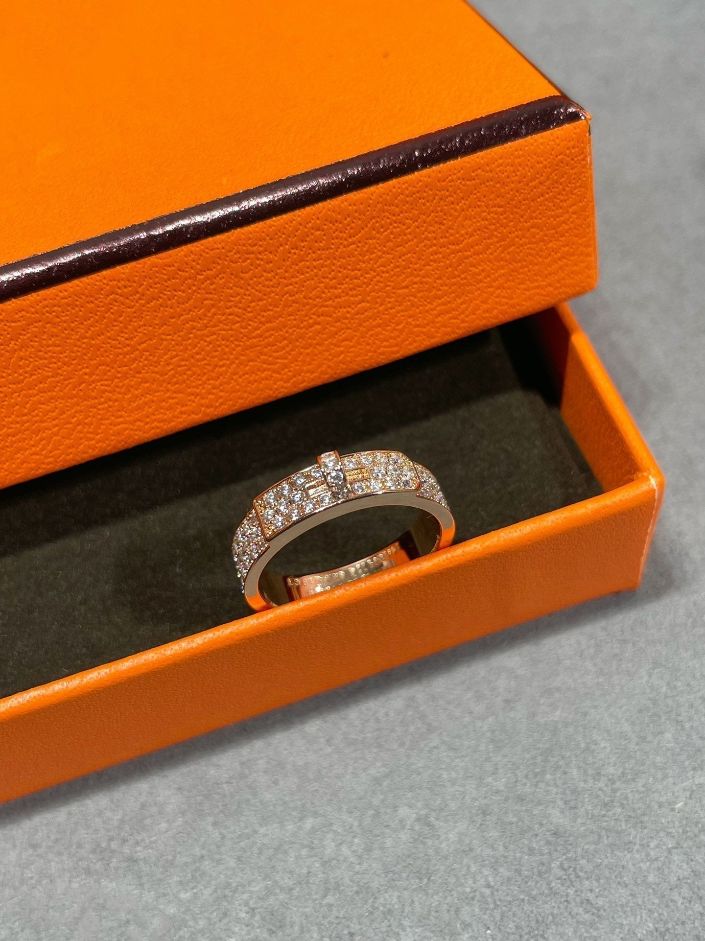 [Peak]KELLY ROSE GOLD DIAMOND RING