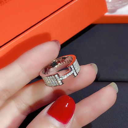 [Peak]H RING FULL DIAMOND