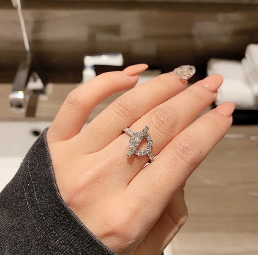 [Peak]ECHAPPEE RING SILVER DIAMOND