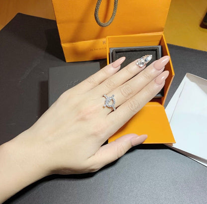 [Peak]ECHAPPEE RING SILVER DIAMOND