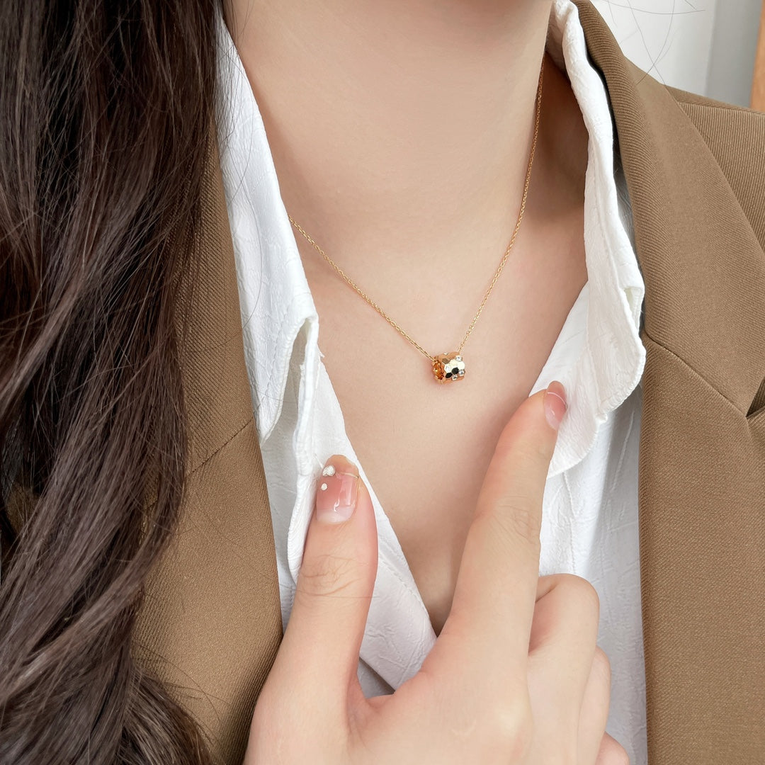 [Peak]BEE MINI PEDANT DIAMOND NECKLACE