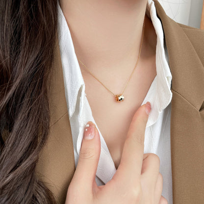 [Peak]BEE MINI PEDANT DIAMOND NECKLACE