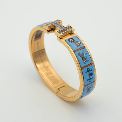 [Peak]H ROSE GOLD BRACELET BLUE CERAMIC