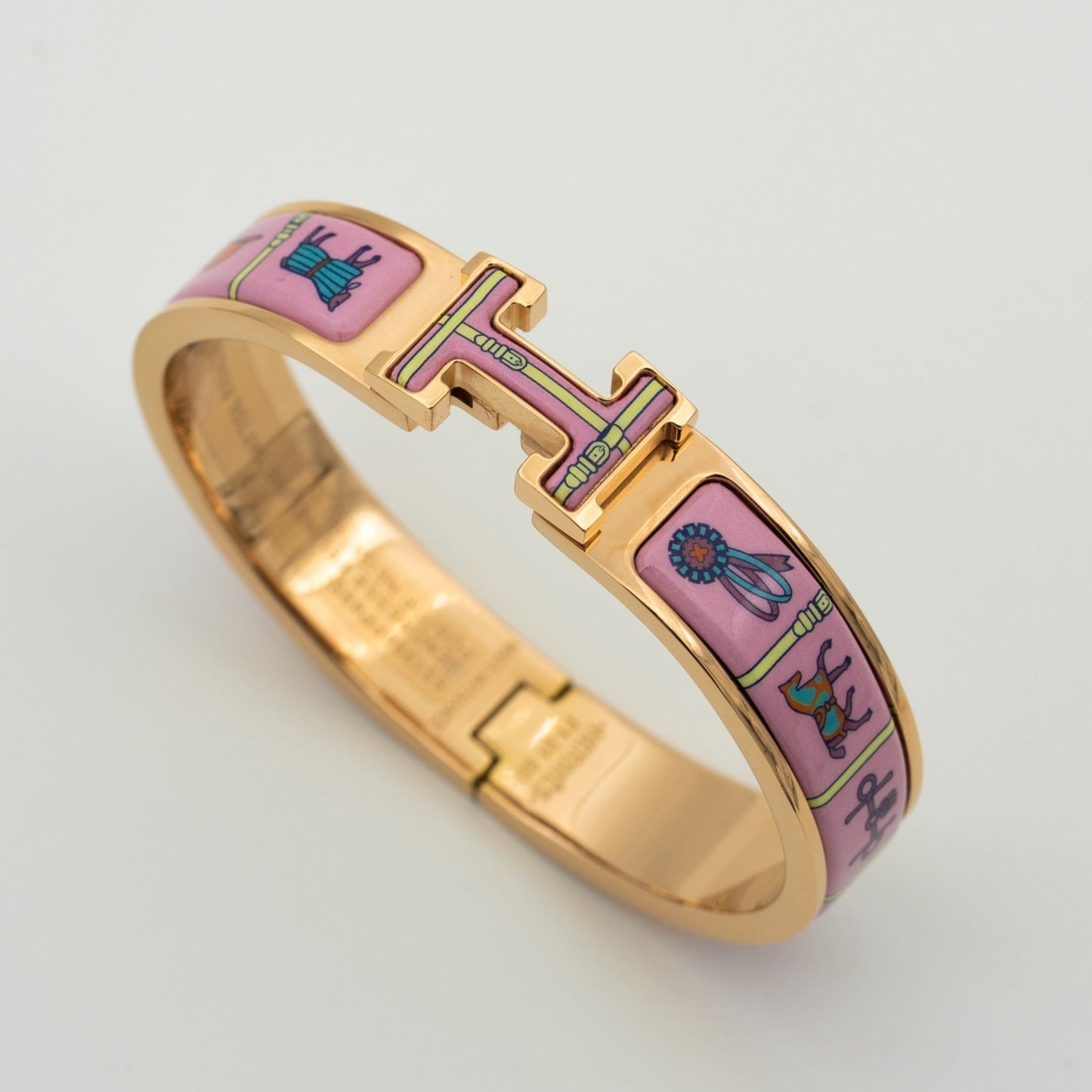 [Peak]H ROSE GOLD BRACELET PINK CERAMIC