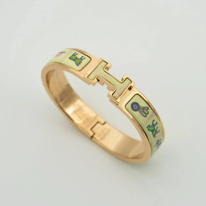 [Peak]H ROSE GOLD BRACELET CREAM CERAMIC
