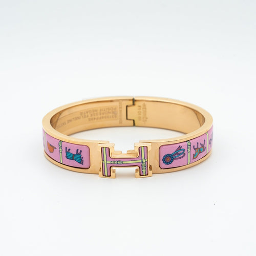 [Peak]H ROSE GOLD BRACELET PINK CERAMIC