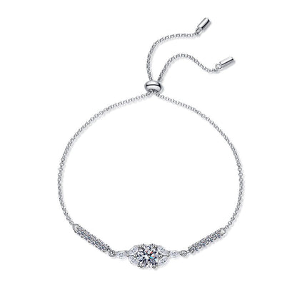 [Peak]BLOOMING STAR-FLOWER MOISSANITE BRACELET