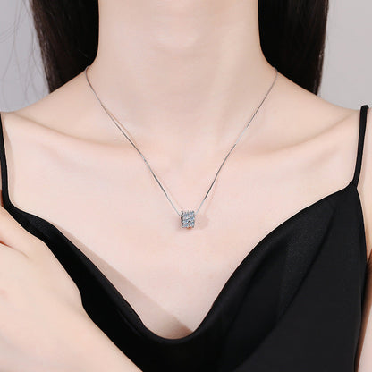 [Peak]ELEGANT SLIM-WAIST MOISSANITE NECKLACE