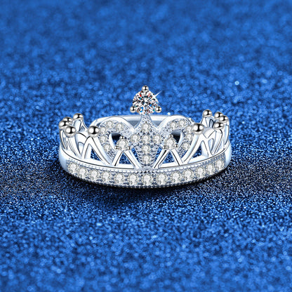 [Peak]DREAMY CROWN MOISSANITE RING - 1.2CT ELEGANT PRINCESS STYLE