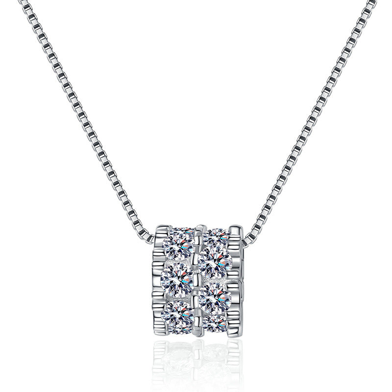 [Peak]ELEGANT SLIM-WAIST MOISSANITE NECKLACE