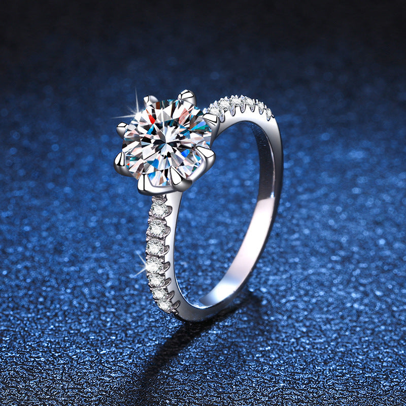 [Peak]BOLD TIGER CLAW MOISSANITE ENGAGEMENT RING