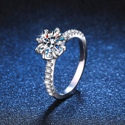 [Peak]BOLD TIGER CLAW MOISSANITE ENGAGEMENT RING