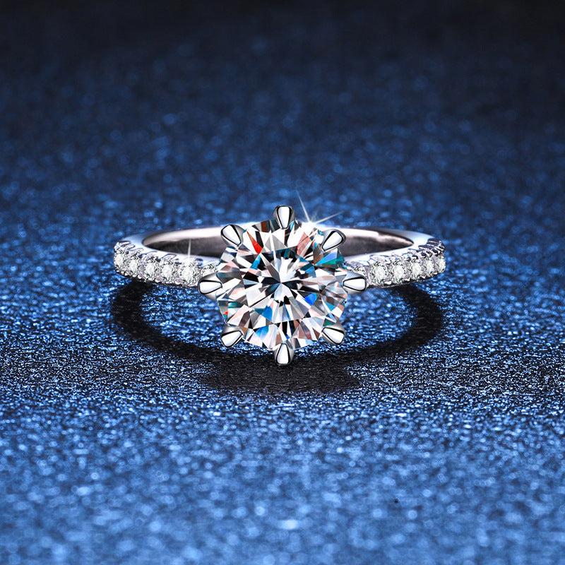 [Peak]BOLD TIGER CLAW MOISSANITE ENGAGEMENT RING