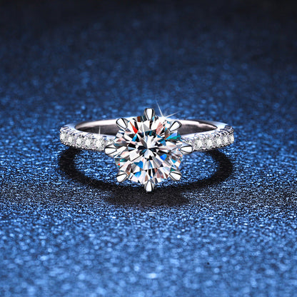 [Peak]BOLD TIGER CLAW MOISSANITE ENGAGEMENT RING