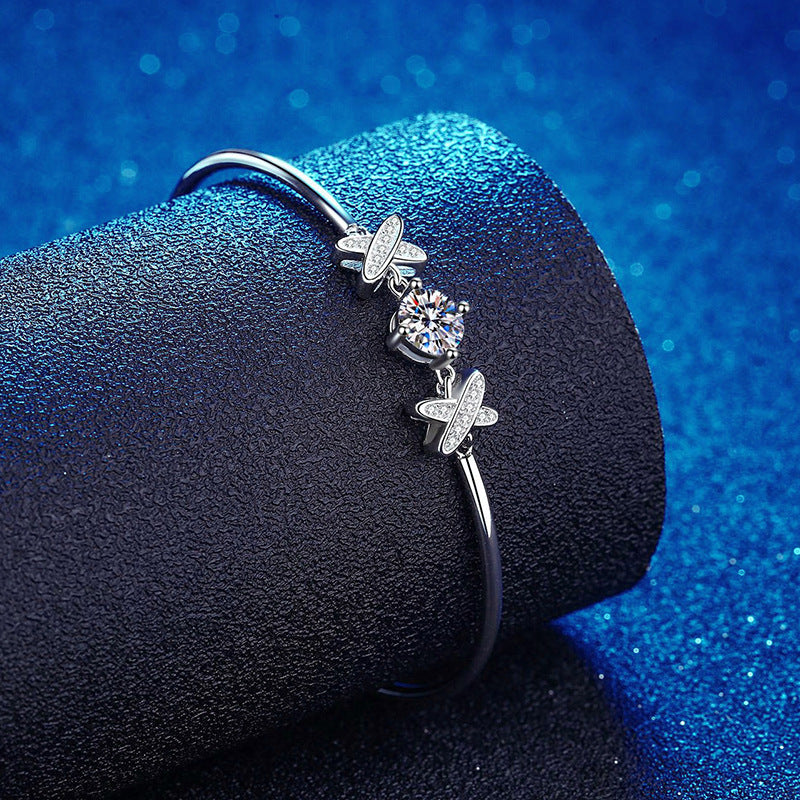 [Peak]ELEGANT BOW-KNOT MOISSANITE BRACELET
