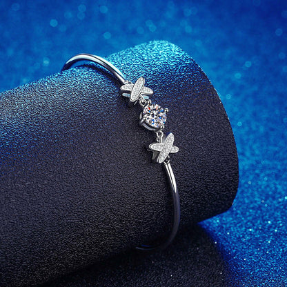 [Peak]ELEGANT BOW-KNOT MOISSANITE BRACELET