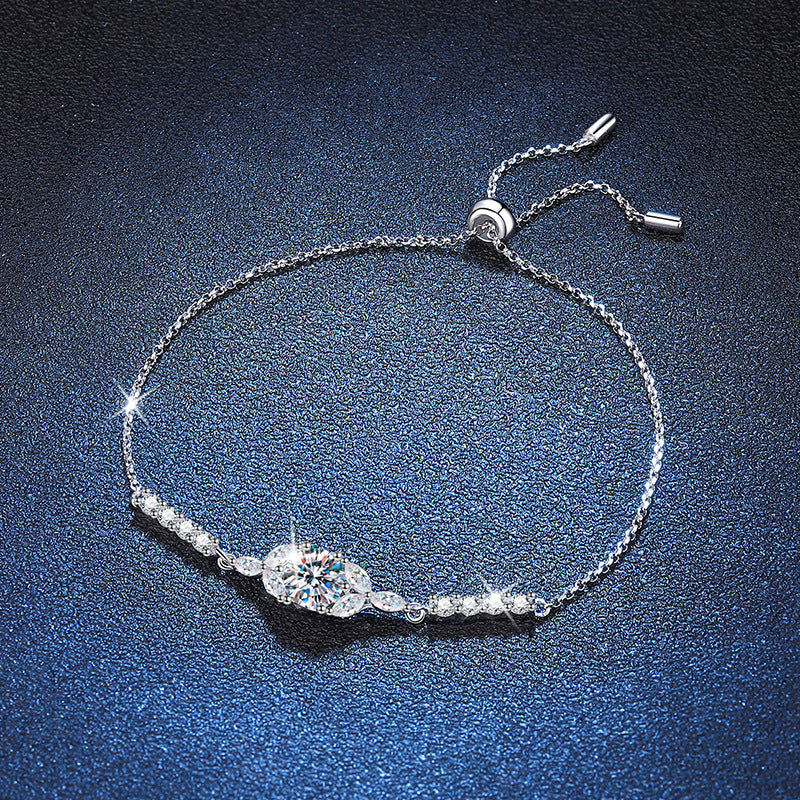 [Peak]BLOOMING STAR-FLOWER MOISSANITE BRACELET