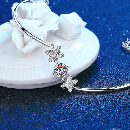 [Peak]ELEGANT BOW-KNOT MOISSANITE BRACELET