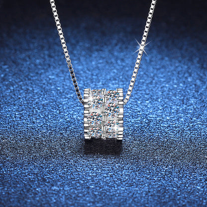 [Peak]ELEGANT SLIM-WAIST MOISSANITE NECKLACE