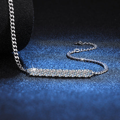 [Peak]SMILING CURVE MOISSANITE BRACELET