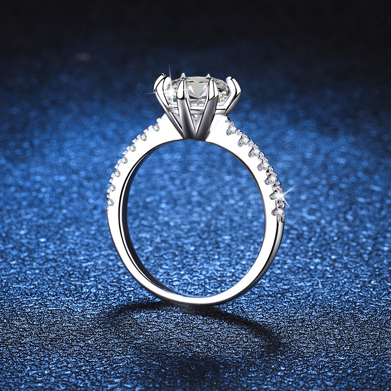 [Peak]BOLD TIGER CLAW MOISSANITE ENGAGEMENT RING