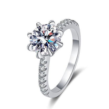 [Peak]BOLD TIGER CLAW MOISSANITE ENGAGEMENT RING