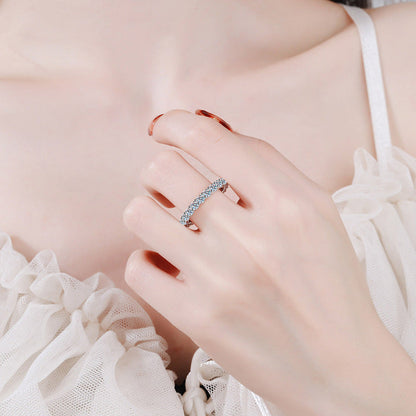 [Peak]LUXURIOUS 2.2 CARAT FULL ETERNITY MOISSANITE RING