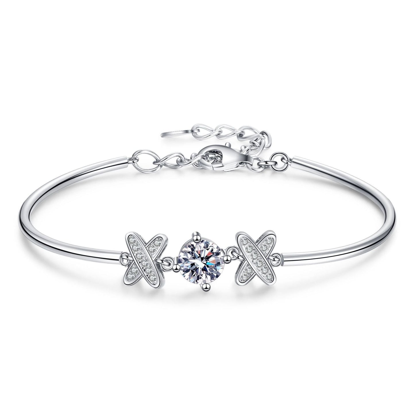 [Peak]ELEGANT BOW-KNOT MOISSANITE BRACELET