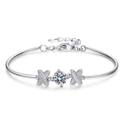 [Peak]ELEGANT BOW-KNOT MOISSANITE BRACELET
