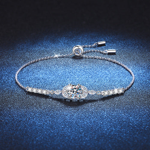 [Peak]BLOOMING STAR-FLOWER MOISSANITE BRACELET