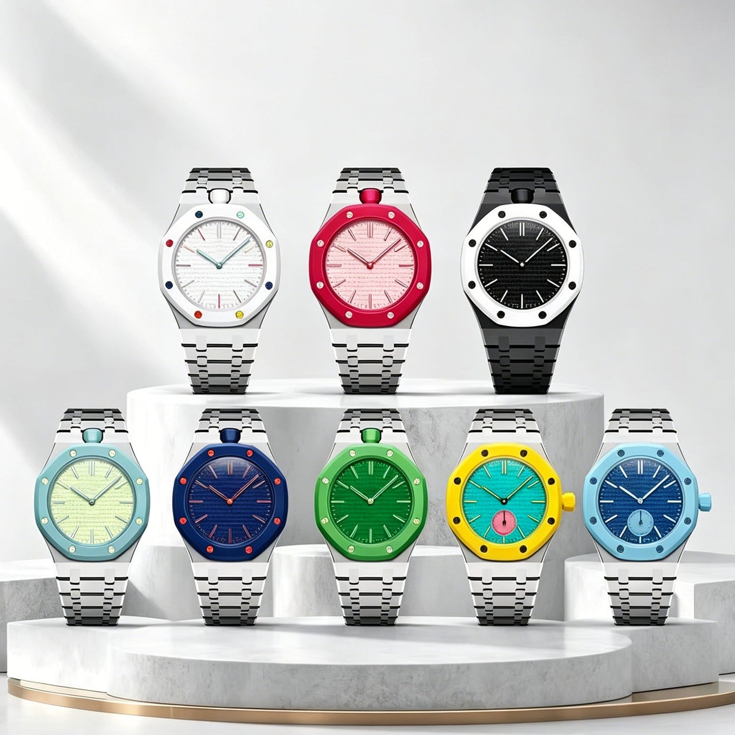 [Peak]ROYAL OAK POP EXCLUSIVE STEE CASE & STRAP