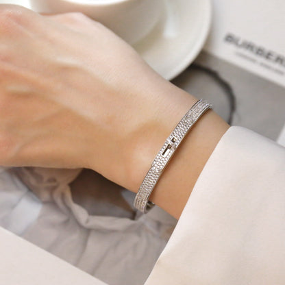 [Peak]KELLY BRACELET DIAMOND PAVED