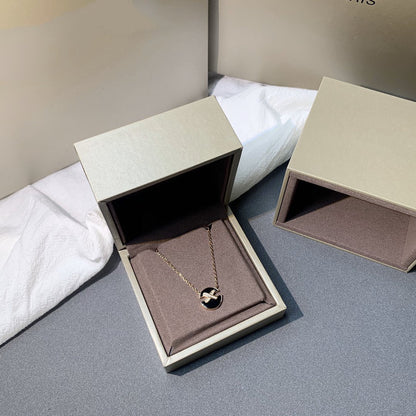 [Peak]JEUX DE ROSE GOLD DIAMOND NECKLACE