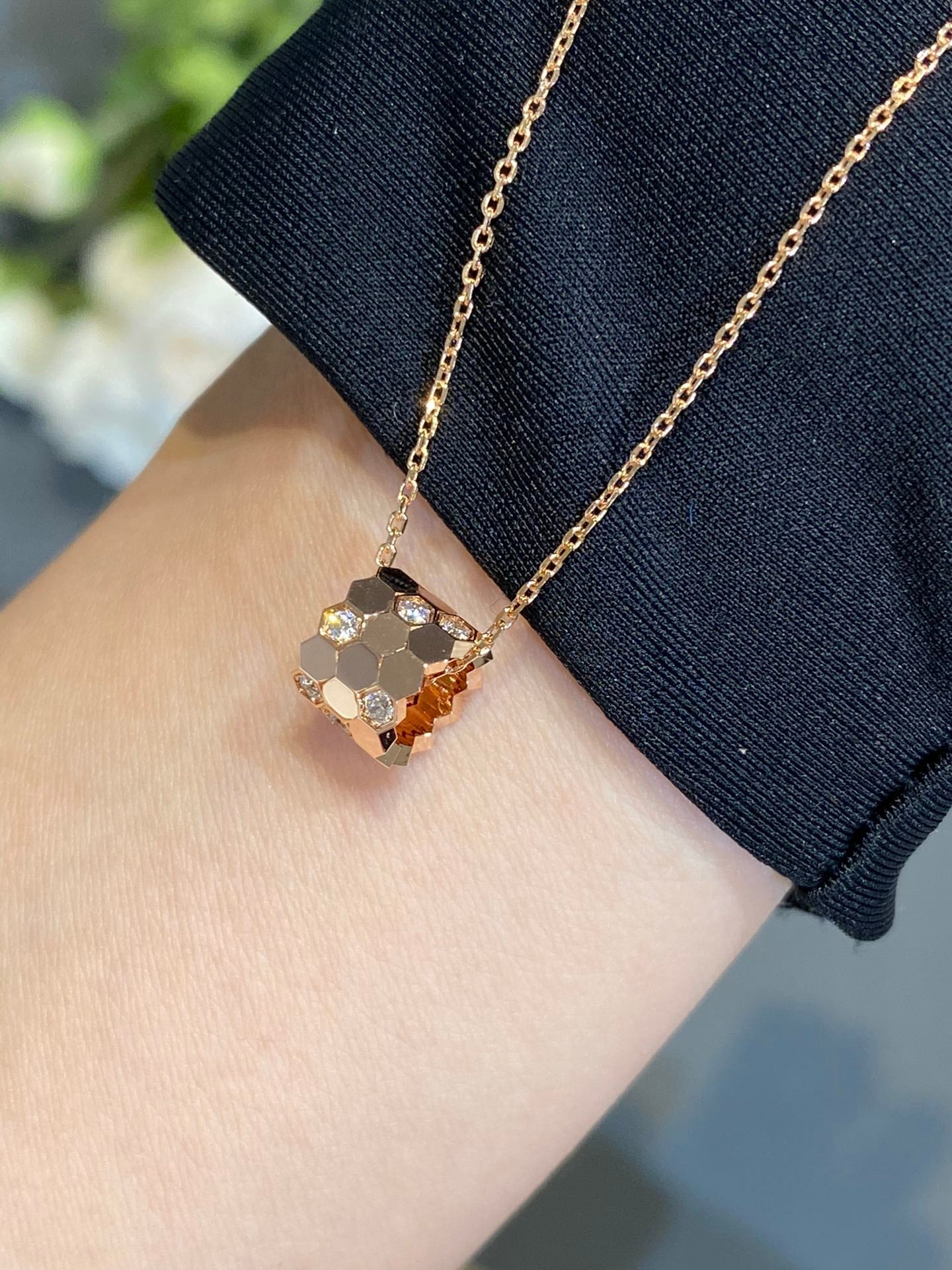 [Peak]BEE LOVE DIAMOND NECKLACE