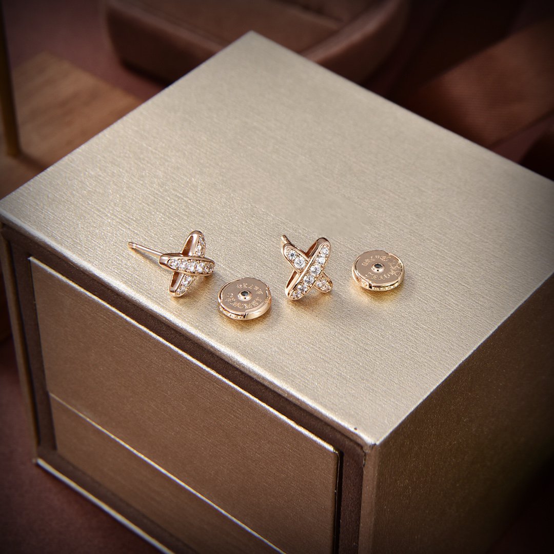 [Peak]JEUX DE GOLD DIAMOND EARRINGS