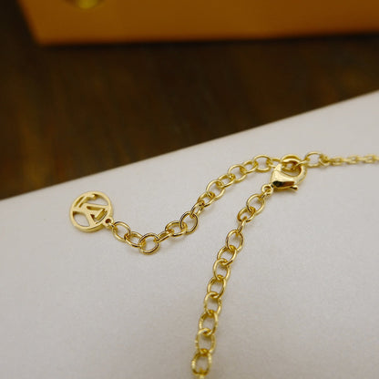 [Peak]BLOOMING SUPPLE NECKLACE BRASS