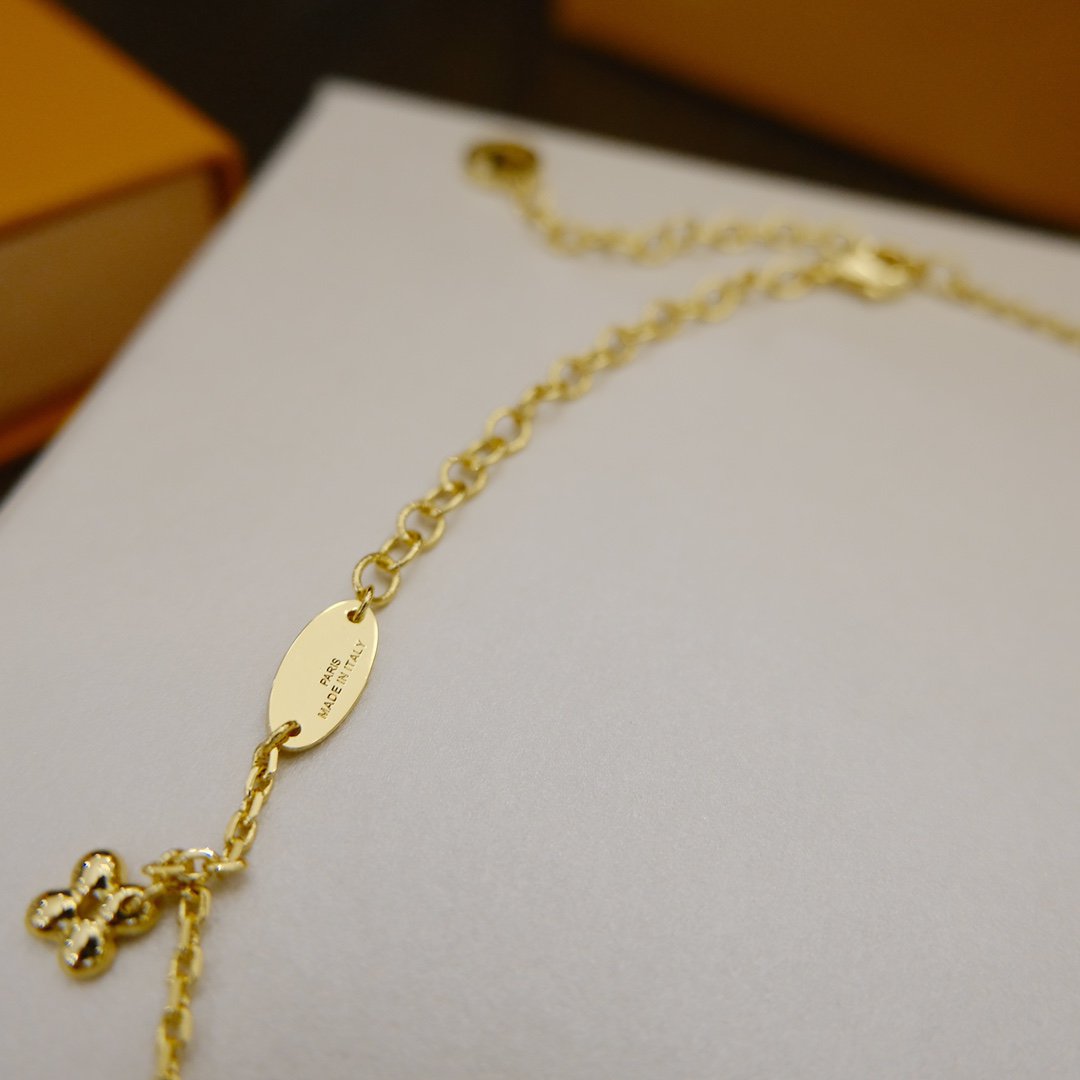 [Peak]BLOOMING SUPPLE NECKLACE BRASS