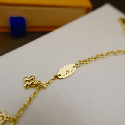 [Peak]BLOOMING SUPPLE NECKLACE BRASS