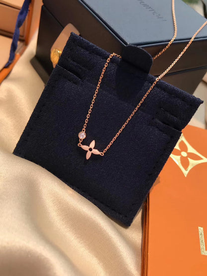 [Peak]BLOSSOM PENDANT ROSE GOLD AND DIAMOND