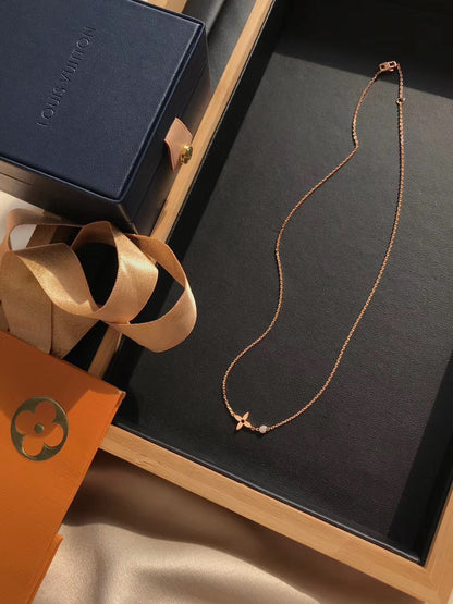 [Peak]BLOSSOM PENDANT ROSE GOLD AND DIAMOND