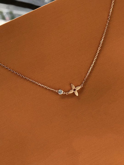[Peak]BLOSSOM PENDANT ROSE GOLD AND DIAMOND