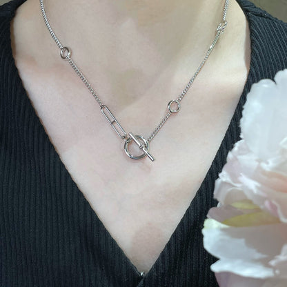 [Peak]HM STERLING CHAINE D'ANCRE HEART